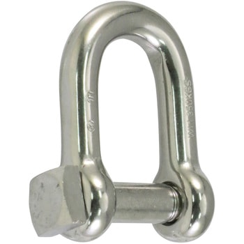 ステンレス 角頭シャックル #10 (呼び 10mm) ひめじや