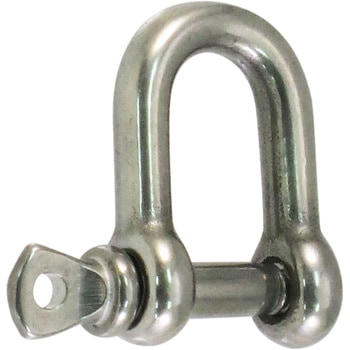 ステンレス シャックル #4 (呼び 4mm) ひめじや