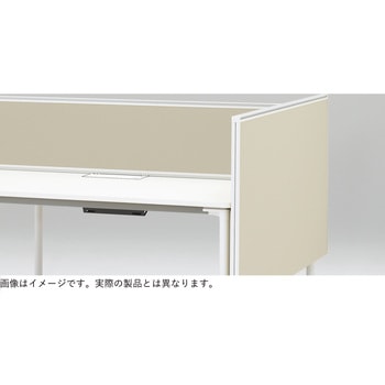 アクティブフィールド エンドパネル(グループ・パーソナルテーブル用) D600 布地C<配送時組立サービス付> イトーキ