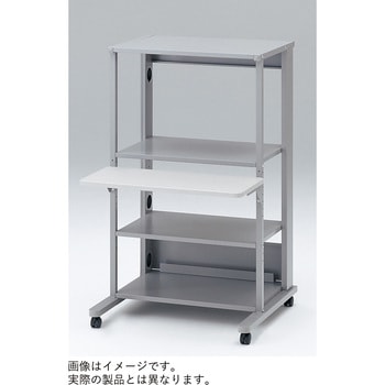 CDS型 パソコンラック CRT棚可動タイプ アジャスター付 W600<配送時組立サービス付> イトーキ