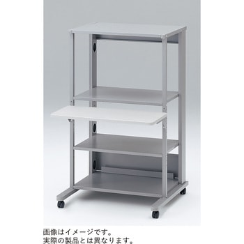 CDS型 パソコンラック CRT棚可動タイプ アジャスター付 W900<配送時組立サービス付> イトーキ