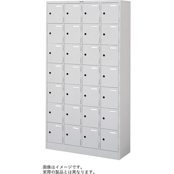 シューズボックスDK 28人用 窓付<配送時組立サービス付> イトーキ