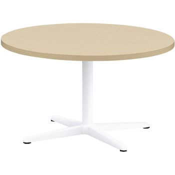 ノットワーク カフェ ローテーブル 十字脚 円型 Φ900<配送時組立サービス付> イトーキ