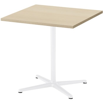 ノットワーク カフェテーブル 十字脚 角型 750×750<配送時組立サービス付> イトーキ