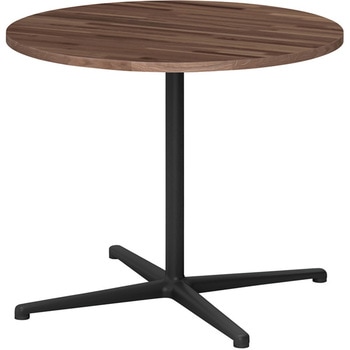 ノットワーク ウッド カフェテーブル 十字脚 円型 Φ900 ナラ材<配送時組立サービス付> イトーキ