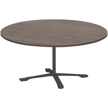 ノットワーク カフェテーブル 十字脚キャスター付 円形 Φ1200<配送時組立サービス付> イトーキ