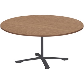 ノットワーク カフェテーブル 十字脚キャスター付 円形 Φ1200<配送時組立サービス付> イトーキ