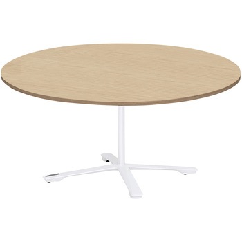 ノットワーク カフェテーブル 十字脚キャスター付 円形 Φ1200<配送時組立サービス付> イトーキ