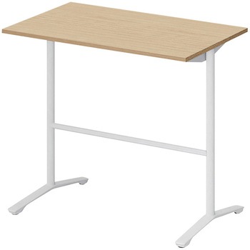 ノットワーク カフェテーブル ハイタイプ T字脚 角型 1200×750<配送時組立サービス付> - イトーキ