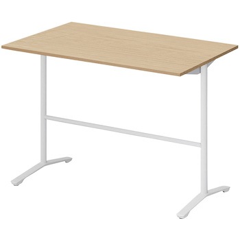 ノットワーク カフェテーブル ハイタイプ T字脚 角型 1500×900<配送時組立サービス付> - イトーキ