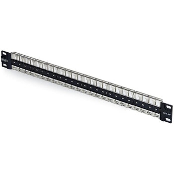 パッチパネル/ラックマウント型/1U/ブランクキーストーン/RJ45 STP対応/データセンター LAN配線向け StarTech.com