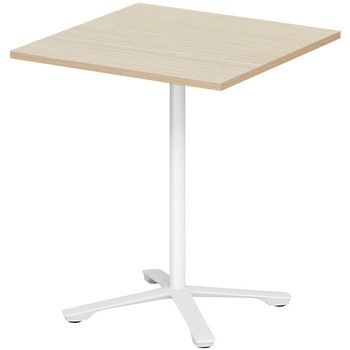 ノットワーク カフェテーブル 十字脚 昇降タイプ 正方形 750×750<配送時組立サービス付> イトーキ