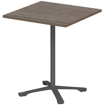 ノットワーク カフェテーブル 十字脚 昇降タイプキャスター付 正方形 750×750<配送時組立サービス付> イトーキ