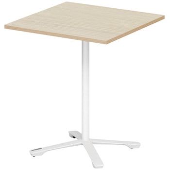 ノットワーク カフェテーブル 十字脚 昇降タイプキャスター付 正方形 750×750<配送時組立サービス付> イトーキ