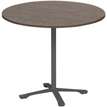 ノットワーク カフェテーブル 十字脚 昇降タイプキャスター付 円形 Φ900<配送時組立サービス付> イトーキ