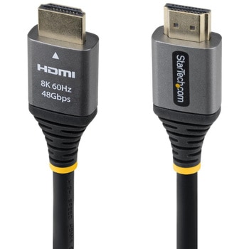 HDMI 2.1ケーブル/30cm/8K60Hz/Ultra High Speed/HDR10+・eARC/オス - オス/ブラック/UHD モニター ディスプレイコード StarTech.com
