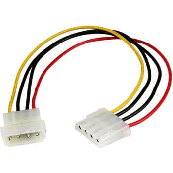 PC電源延長ケーブル/LP4(大4ピン・オス-メス)/30.5cm StarTech.com