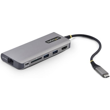 マルチポートアダプター/USB-C接続/シングルモニター/4K60Hz HDMI/140W PD/2x USB-A+1x USB-C/2.5GbE LAN/SDカードスロット/ドッキングステーション StarTech.com