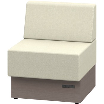 ノットワーク スタンダードソファ ローバック 直線タイプ コンセント付 W600<配送時組立サービス付> イトーキ