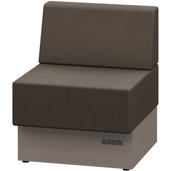 ノットワーク スタンダードソファ ローバック 直線タイプ コンセント付 W600<配送時組立サービス付> イトーキ