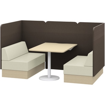 ノットワーク セミクローズミーティングセット W1200<配送時組立サービス付> イトーキ