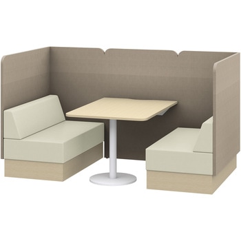 ノットワーク セミクローズミーティングセット W1200<配送時組立サービス付> イトーキ