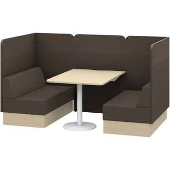 ノットワーク セミクローズミーティングセット W1200<配送時組立サービス付> イトーキ