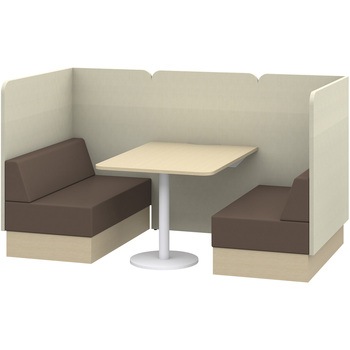 ノットワーク セミクローズミーティングセット W1200<配送時組立サービス付> イトーキ