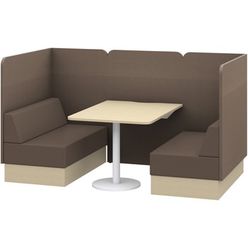 ノットワーク セミクローズミーティングセット W1200<配送時組立サービス付> イトーキ