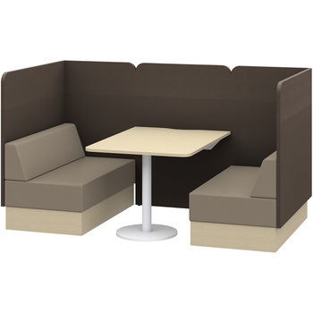 ノットワーク セミクローズミーティングセット W1200<配送時組立サービス付> イトーキ