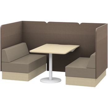 ノットワーク セミクローズミーティングセット W1200<配送時組立サービス付> イトーキ