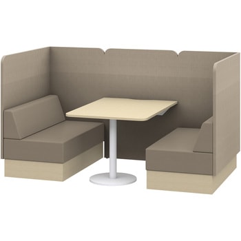 ノットワーク セミクローズミーティングセット W1200<配送時組立サービス付> イトーキ