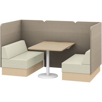 ノットワーク セミクローズミーティングセット W1200<配送時組立サービス付> イトーキ