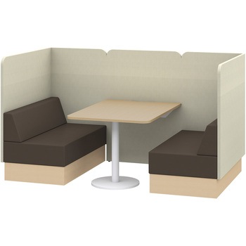 ノットワーク セミクローズミーティングセット W1200<配送時組立サービス付> イトーキ