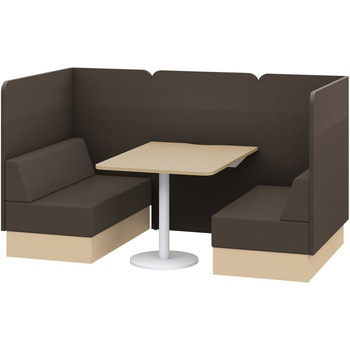 ノットワーク セミクローズミーティングセット W1200<配送時組立サービス付> イトーキ