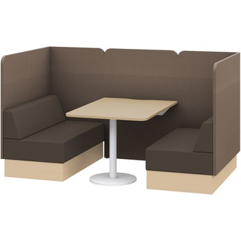 ノットワーク セミクローズミーティングセット W1200<配送時組立サービス付> イトーキ