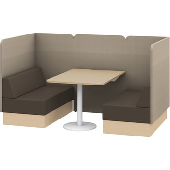 ノットワーク セミクローズミーティングセット W1200<配送時組立サービス付> イトーキ