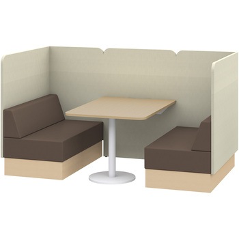 ノットワーク セミクローズミーティングセット W1200<配送時組立サービス付> イトーキ