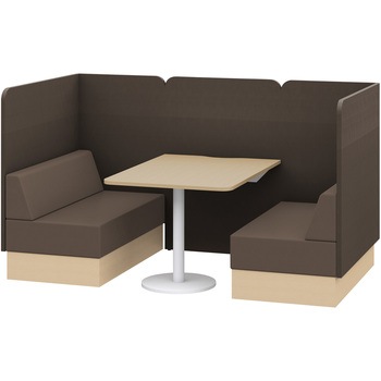 ノットワーク セミクローズミーティングセット W1200<配送時組立サービス付> イトーキ