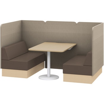 ノットワーク セミクローズミーティングセット W1200<配送時組立サービス付> イトーキ