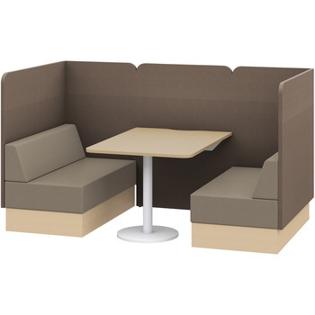 ノットワーク セミクローズミーティングセット W1200<配送時組立サービス付> イトーキ