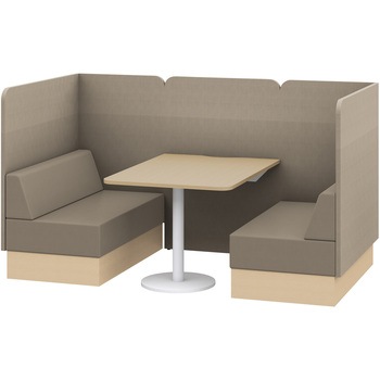 ノットワーク セミクローズミーティングセット W1200<配送時組立サービス付> イトーキ