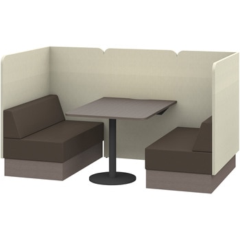 ノットワーク セミクローズミーティングセット W1200<配送時組立サービス付> イトーキ