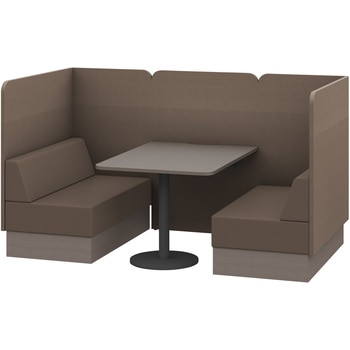 ノットワーク セミクローズミーティングセット W1200<配送時組立サービス付> イトーキ