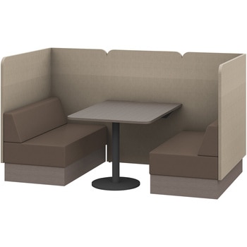 ノットワーク セミクローズミーティングセット W1200<配送時組立サービス付> イトーキ