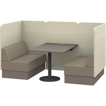 ノットワーク セミクローズミーティングセット W1200<配送時組立サービス付> イトーキ