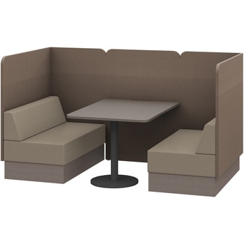 ノットワーク セミクローズミーティングセット W1200<配送時組立サービス付> イトーキ