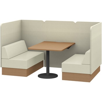 ノットワーク セミクローズミーティングセット W1200<配送時組立サービス付> イトーキ