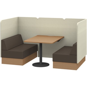 ノットワーク セミクローズミーティングセット W1200<配送時組立サービス付> イトーキ