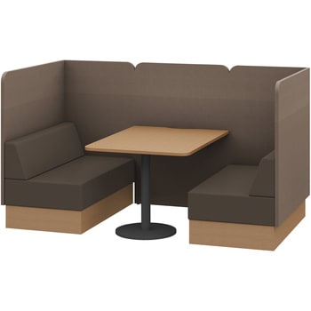 ノットワーク セミクローズミーティングセット W1200<配送時組立サービス付> イトーキ